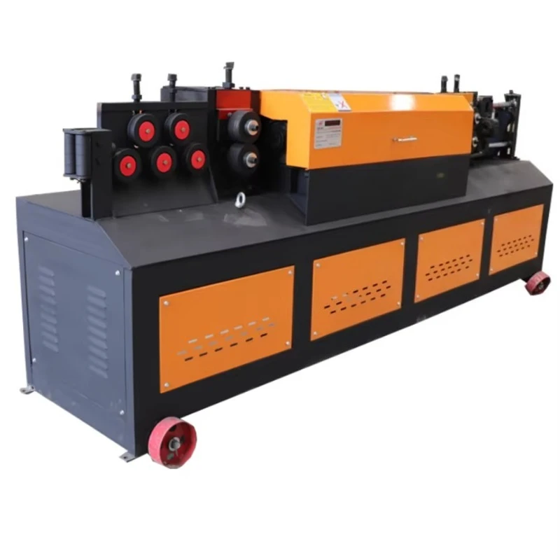 Full Closed CNC Steel Bar Straightener Cutter Dustproof Heavy Duty Building Processing Machinery