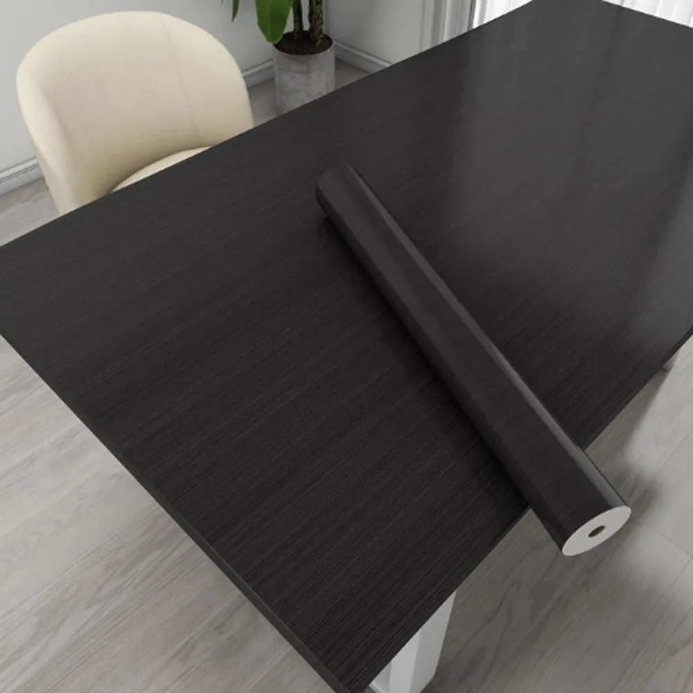 

40 см мебель из натурального дерева, тактильные сенсорные поверхности, легко очищаемая черная деревянная кожура и наклейкая бумага, декоративная самоклеящаяся пленка