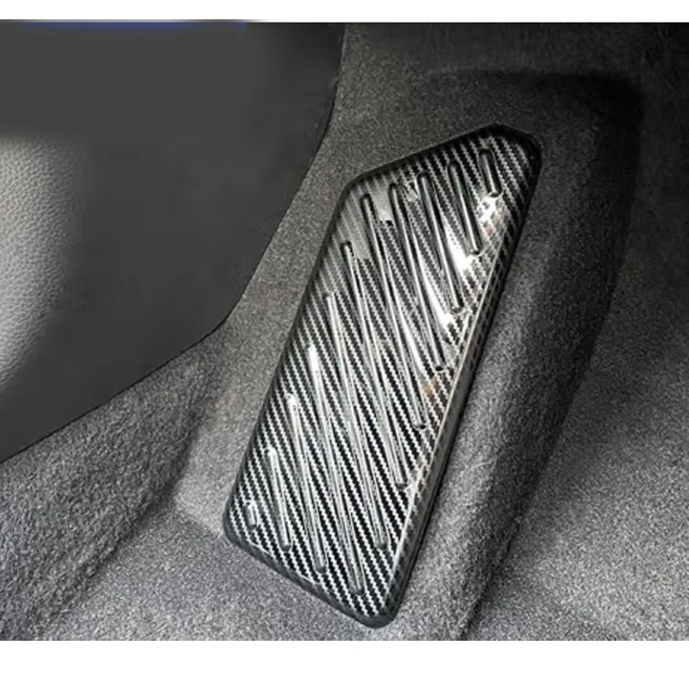 Car Foot Rest Footrest Pedal Cover Trim Decoration Frame Stainless Steel Interior Accessories For Honda CRV CR-V 2023 2024