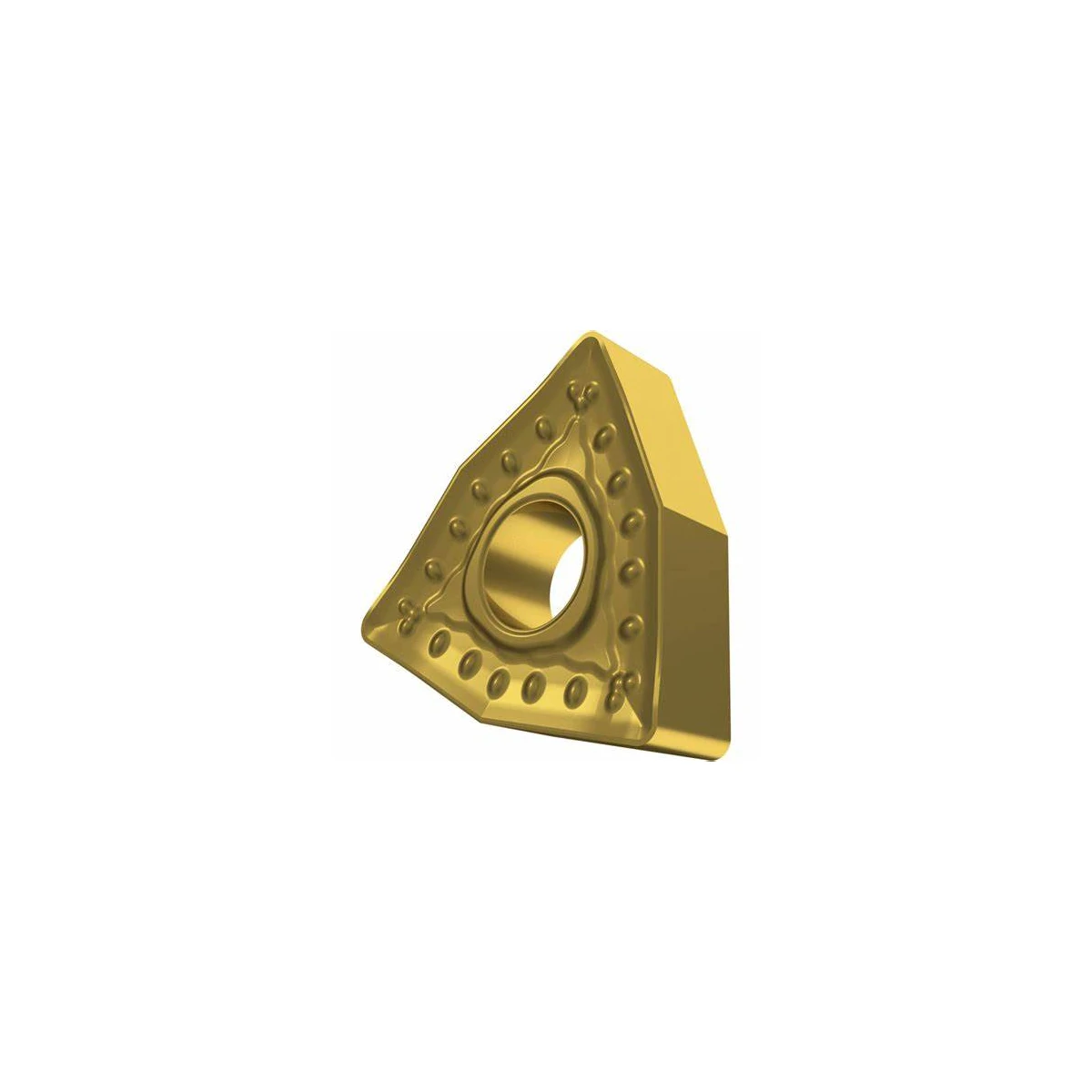 Inserção giratória original KPOP WNMM100608 com geometria E-DR para grau KP9120 e KP9215