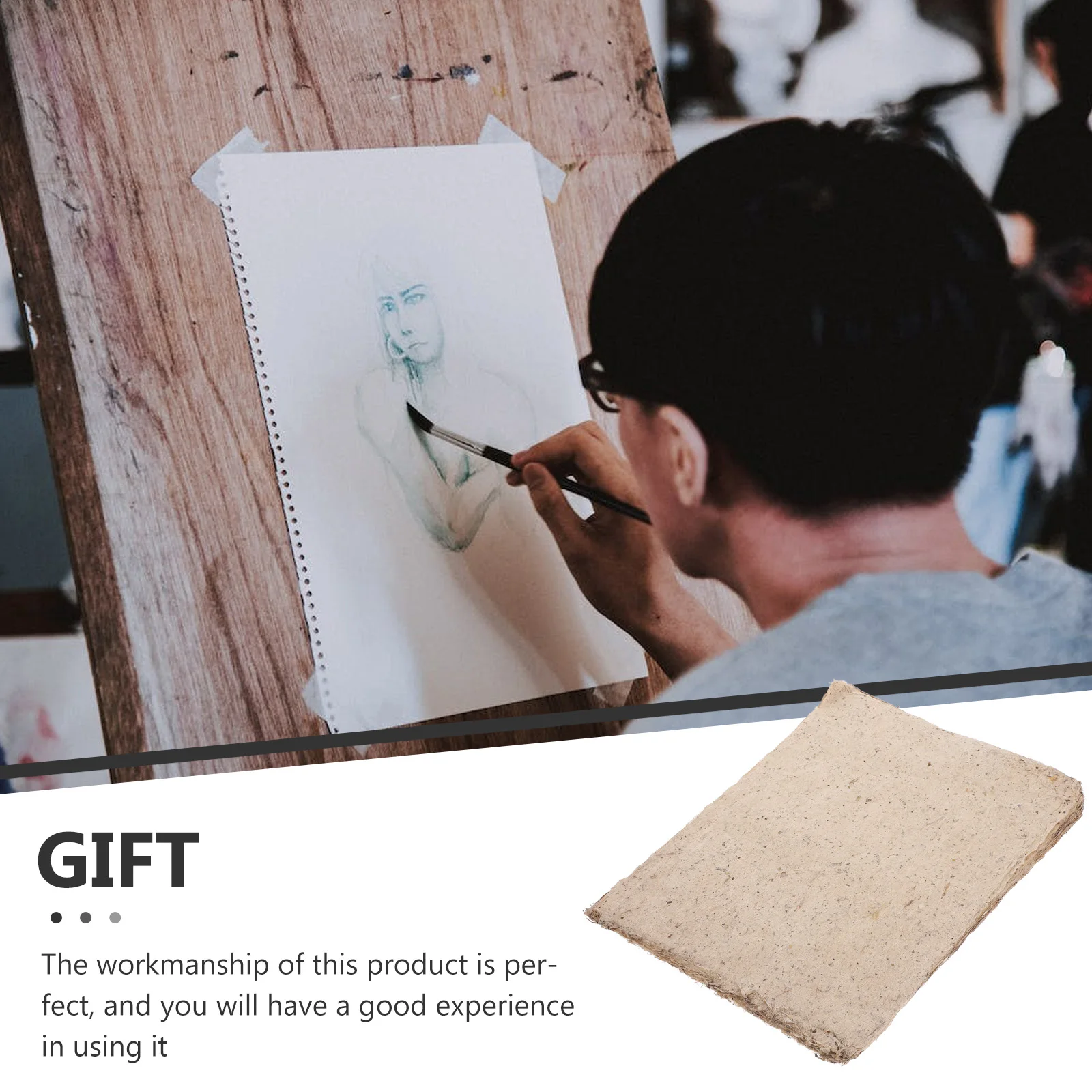 

Paper Durable Scrapbooking DIY Crafts Perfect for Painting Watercolor Calligraphy Art Lightweight Portable Storage