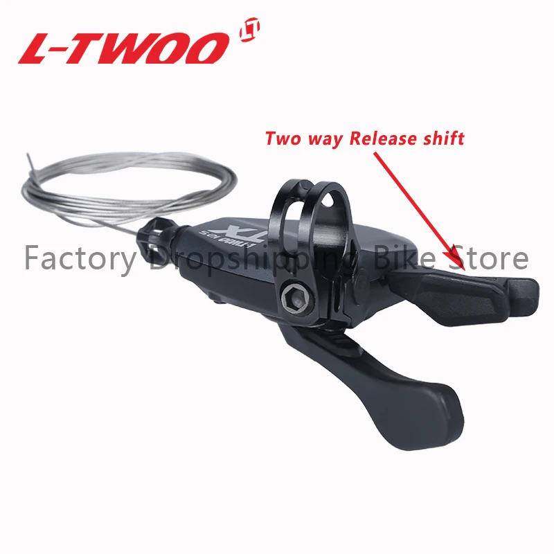 LTWOO TX 1x12 Speed MTB Bike Two Way Release Aluminum Trigger Shifter 12V Stabilize Damping System RD Original Bicycle Parts