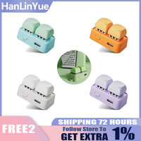 HanLinYue Free2 Bluetooth Page Flipper, E-book Reading Keyboard Page Flipper for Tablet/phone/reader Compatible with XTEINK X4