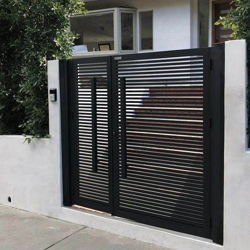 

*& Electric Aluminum Shutter Gate Automatic Commercial Courtyard Industrial Security Entrance