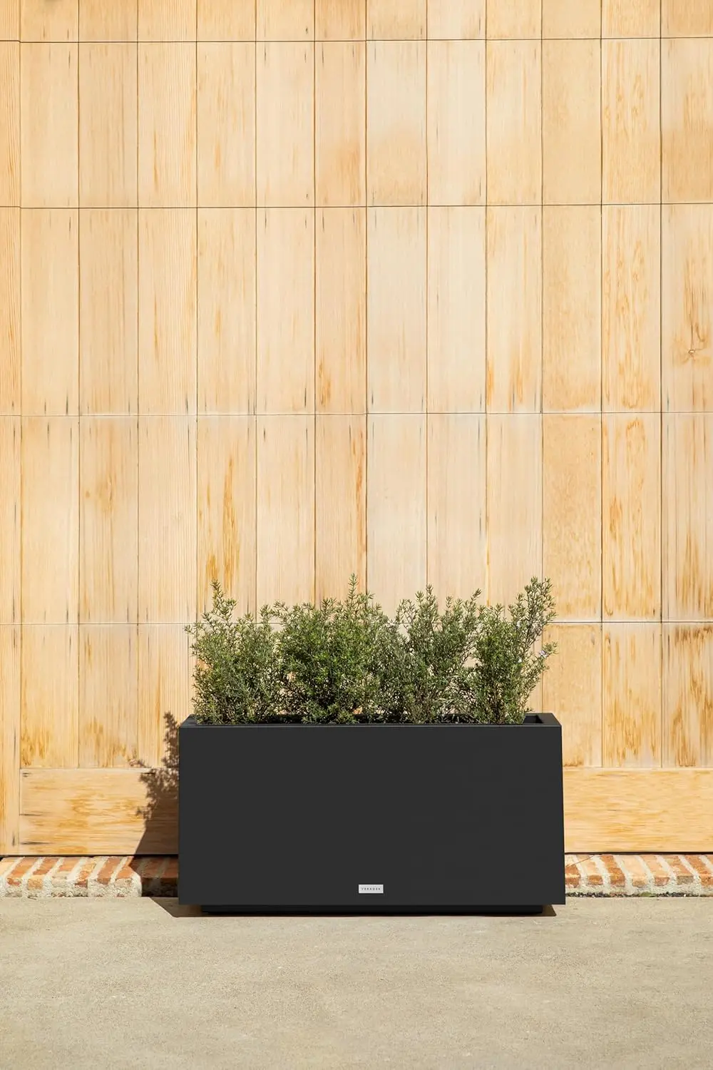 Series Long Box Planter - Large Rectangular Planter for Indoor or Outdoor Patio/Porch | Durable All-Weather Use with Drainage