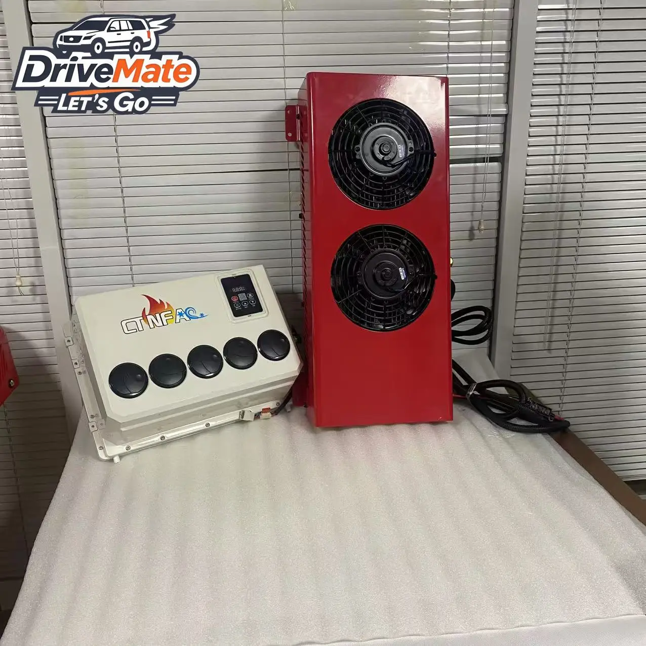 

Split Parking Electric Air Conditioner 12V with Variable Frequency 24V Large Truck Modification Hidden Installation