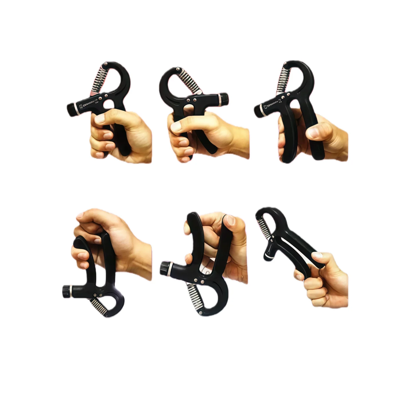 5-60 كجم العد الإلكتروني قبضة قابلة للتعديل لإعادة تأهيل اليد قوة العضلات الصالة الرياضية المعصم تقوية الانتعاش اللياقة البدنية