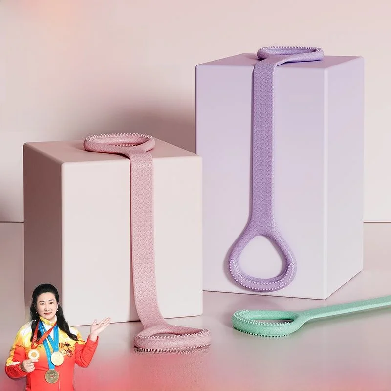 女性用8字型レジスタンスバンド-背中ストレッチフィットネス器具-家庭用-エラスティックバンド-肩の開き-美背