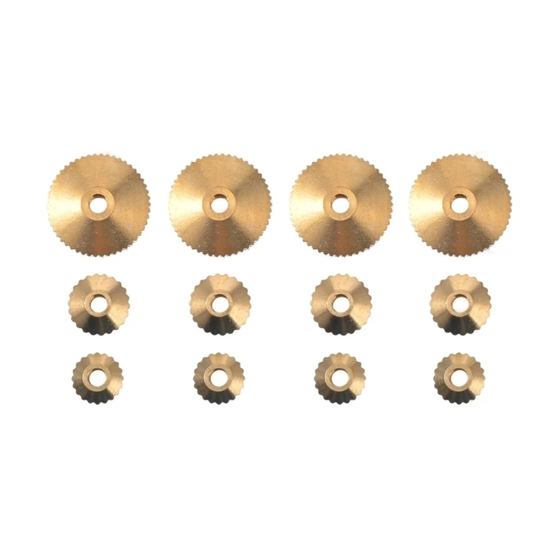 

L8RC 12Pcs Copper Clock Repair Includes Hand Nut In 5Mm 6Mm 10Mm Clocks Hand Nut For Various Timekeepers