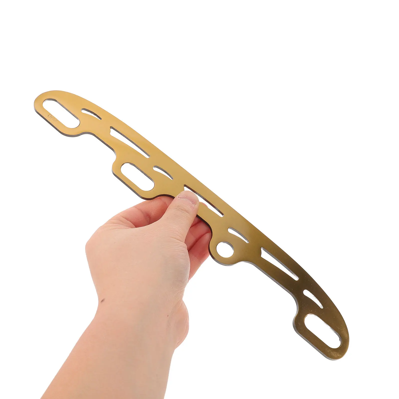 

2Sets Ice Skating Blade Attachments 11.4 Inch Stainless Steel Hockey Replacement Blades for Inline to Ice Conversion Rink