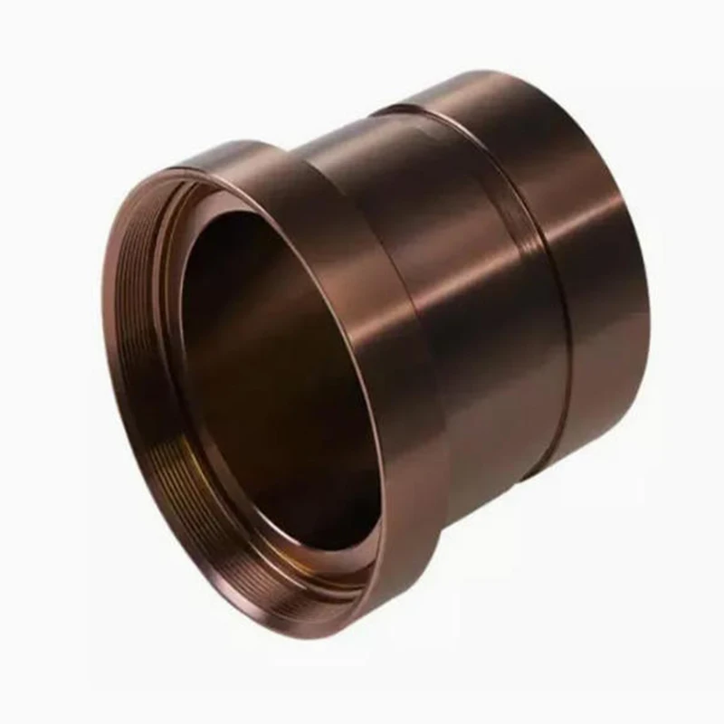 

OEM Custom Aluminum Stainless Steel Brass CNC Micro Machined Part Rapid Prototyping Copper Multi-stage Annular Connector