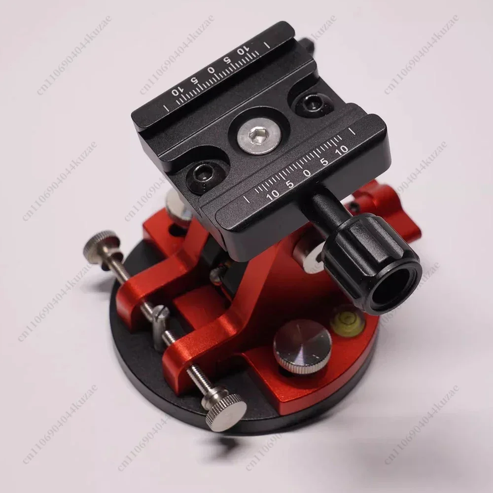 FMT All-Metal High-Precision Latitude Adjustment Base, Fine Tuning Support for Equatorial Instrument Angle Adjustment