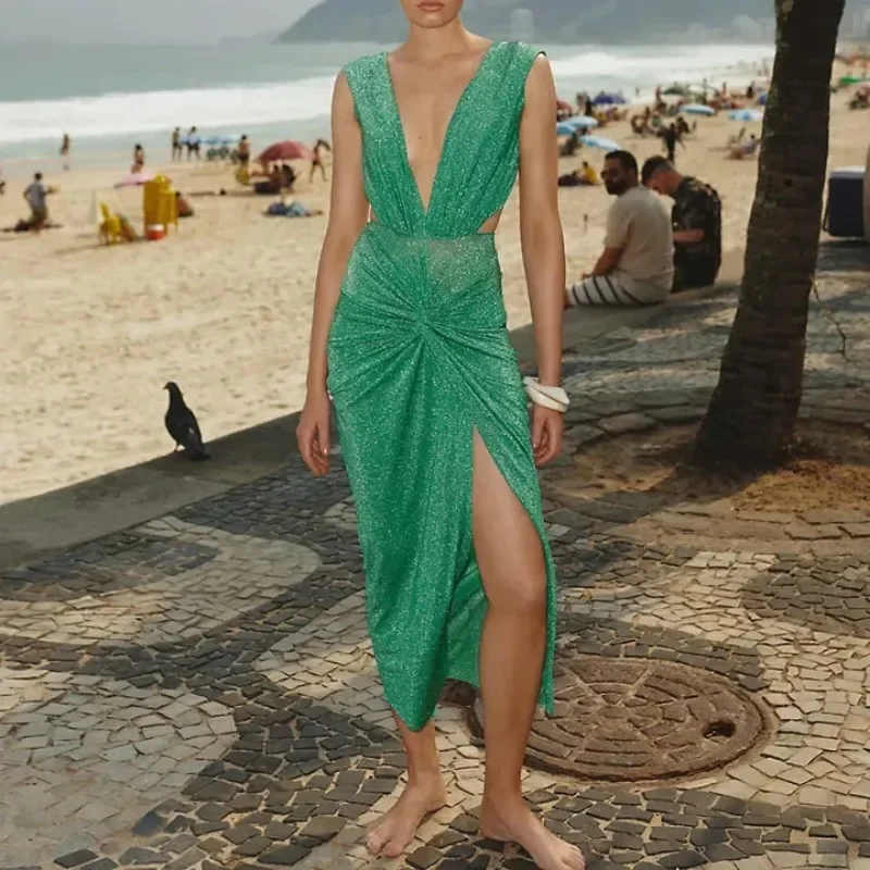 Maiô feminino luxuoso de uma peça, roupas de férias de verão, roupa de praia, maiô, conjuntos de biquíni, nova tendência