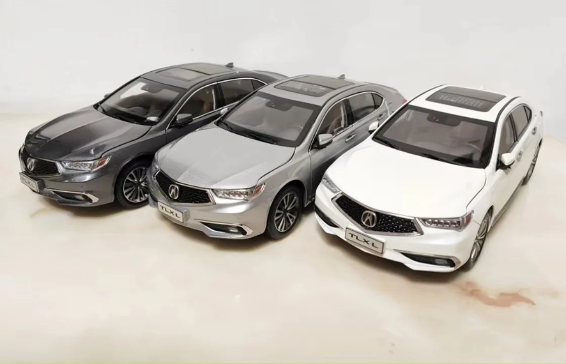Modellino Auto in Scala 1:18 Originale Guangqi Honda Acura Tlx-L, Veicolo da Collezione per Hobbyisti Adulti, Disponibile