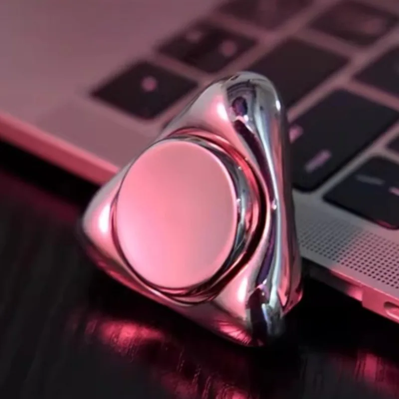 Beste Mini Fidget Spinner Metalen Hand Waterdruppel Vingertop Tol Tip EDC Verlichten Anti Stress Bureau Speelgoed