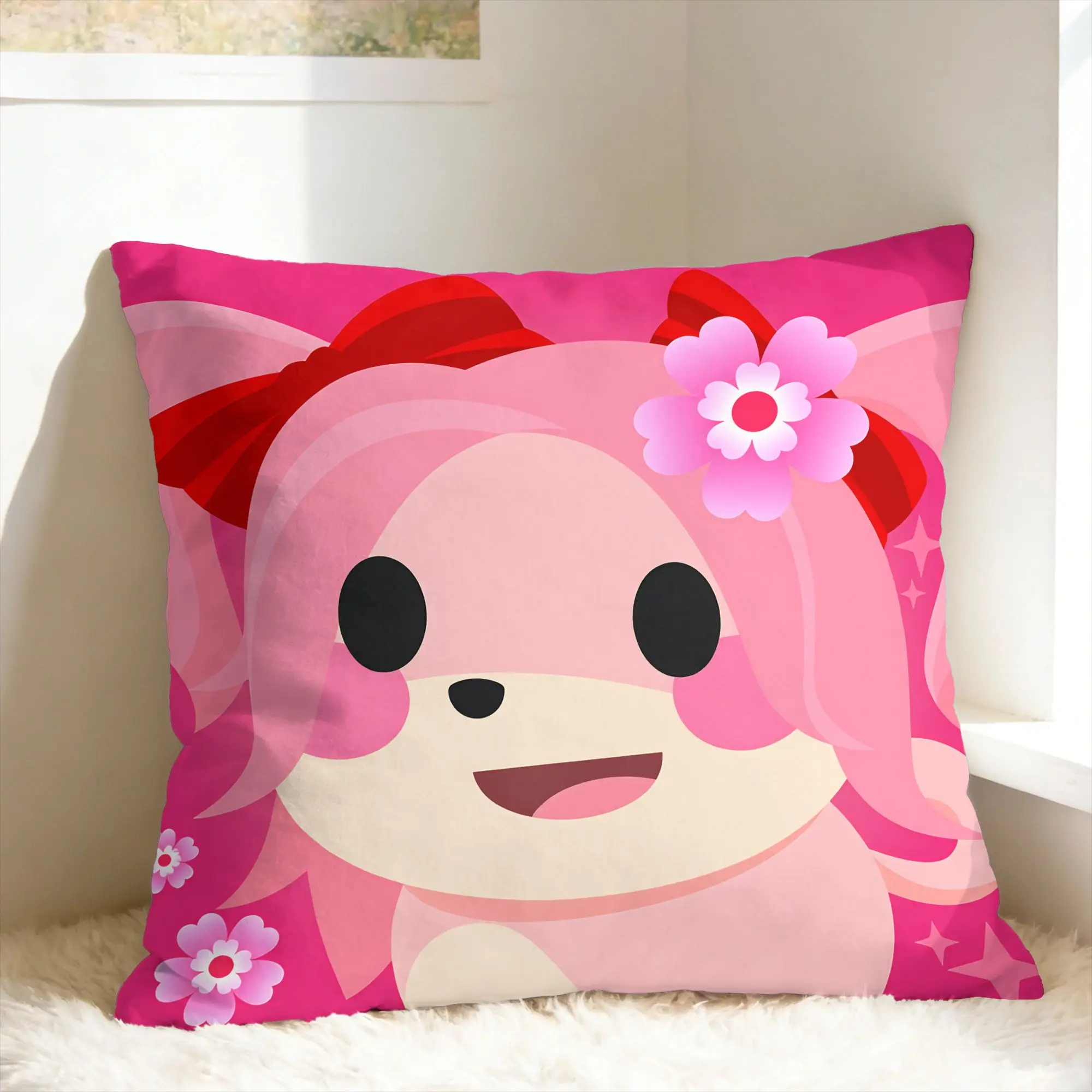 Game A-Adopts Me Anime Pillow Case  Custom Pillow Cover For Sofa Car Home Decor Morden Cushion Cover