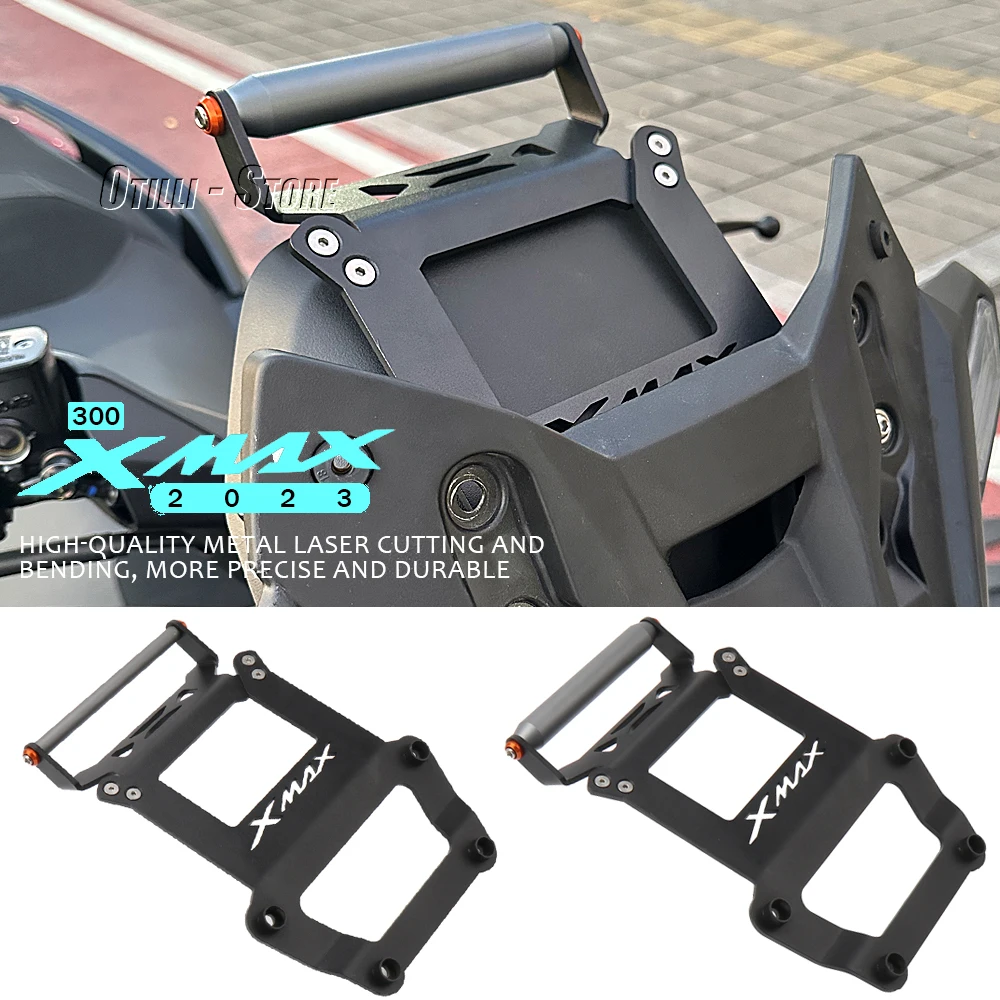 For YAMAHA X-Max300 X-MAX300 2023 Accessories Wireless Mobile Phone Charge Holder GPS Navigation Bracket X-MAX 300 XMAX300