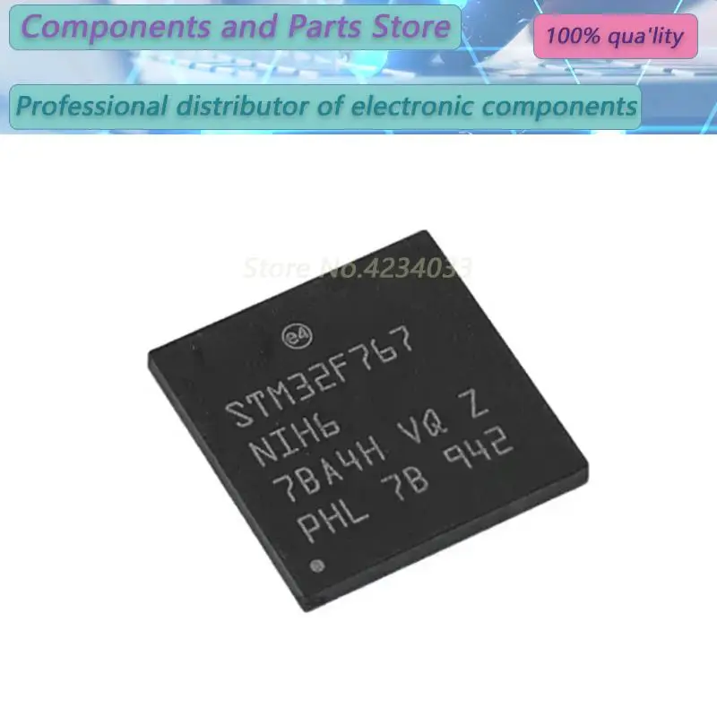 1PCS STM32F767NIH6  STM32F767NIH  STM32F7  TFBGA-216 NEW100%