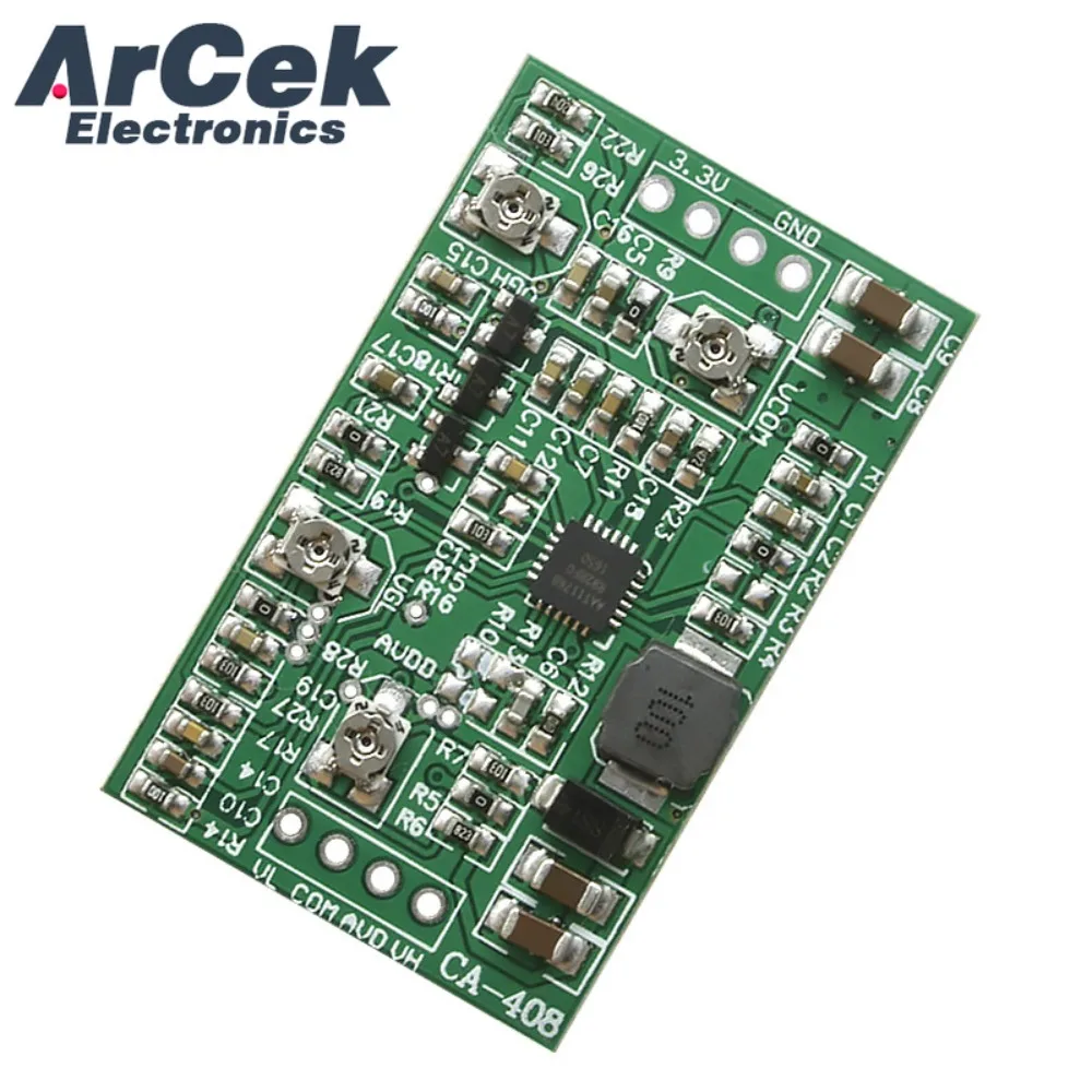 Módulo de aumento de controlador de retroiluminación TFT, placa de fuente de alimentación de entrada de 12V, salida de 4 canales, CA-508/CA408