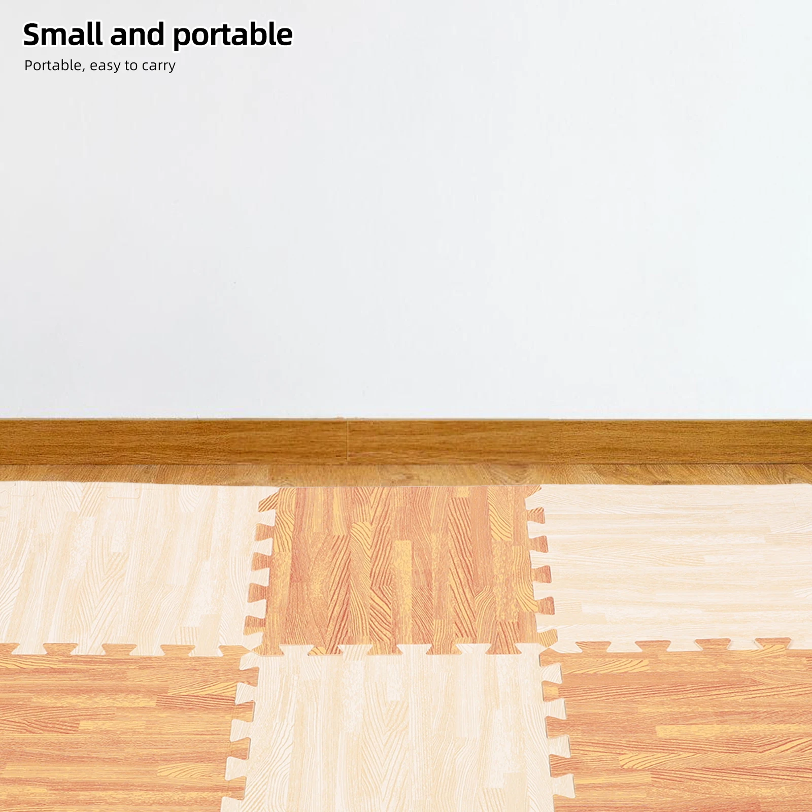 

12pcs Interlocking Foam Puzzle Soft Floor For s Crawling Mat Non Slip Playmat Toddlers Portable Gym Floor Tiles