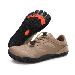 Barefoot Trail Shoes Wide Barefoot Shoes for Men Outdoor Running Hiking Aquatic Sneaker Zero Drop Casual Sneaker Minimalist Shoe