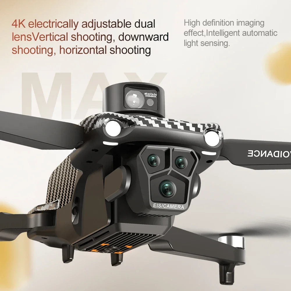 U198 GPS Drone Professional 5G Wifi 8K Dual Camera Obstacle Avoidance Optical Flow Brushless RC Quadcopter 1000M Dron