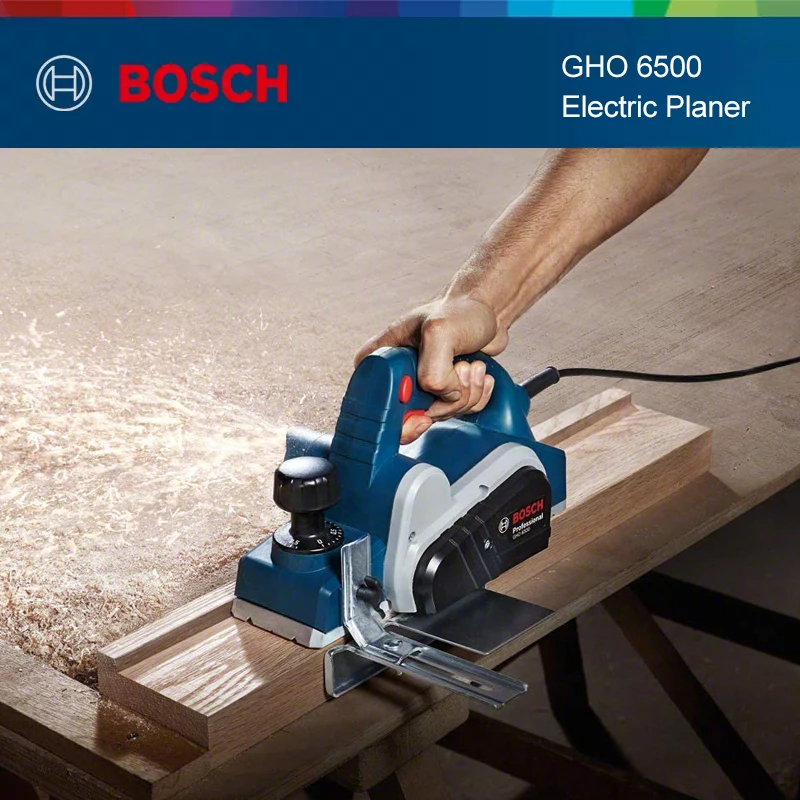 BOSCH GHO 6500 Wood Electric Planer 16500rpm 220V Electric Router Trimmer Wood Milling Engraving Slotting Woodworking