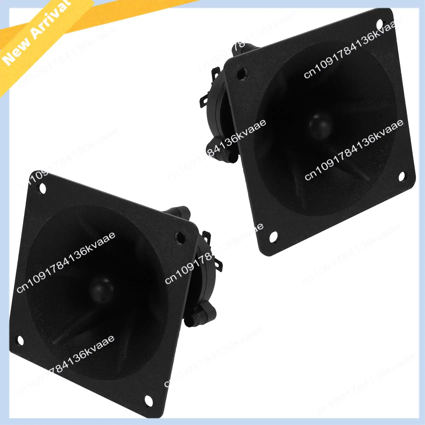 M01K 2Pc Tweeters Piezoelectric Tweeter Loudspeaker  Buzzer Treble Square Audio Speaker