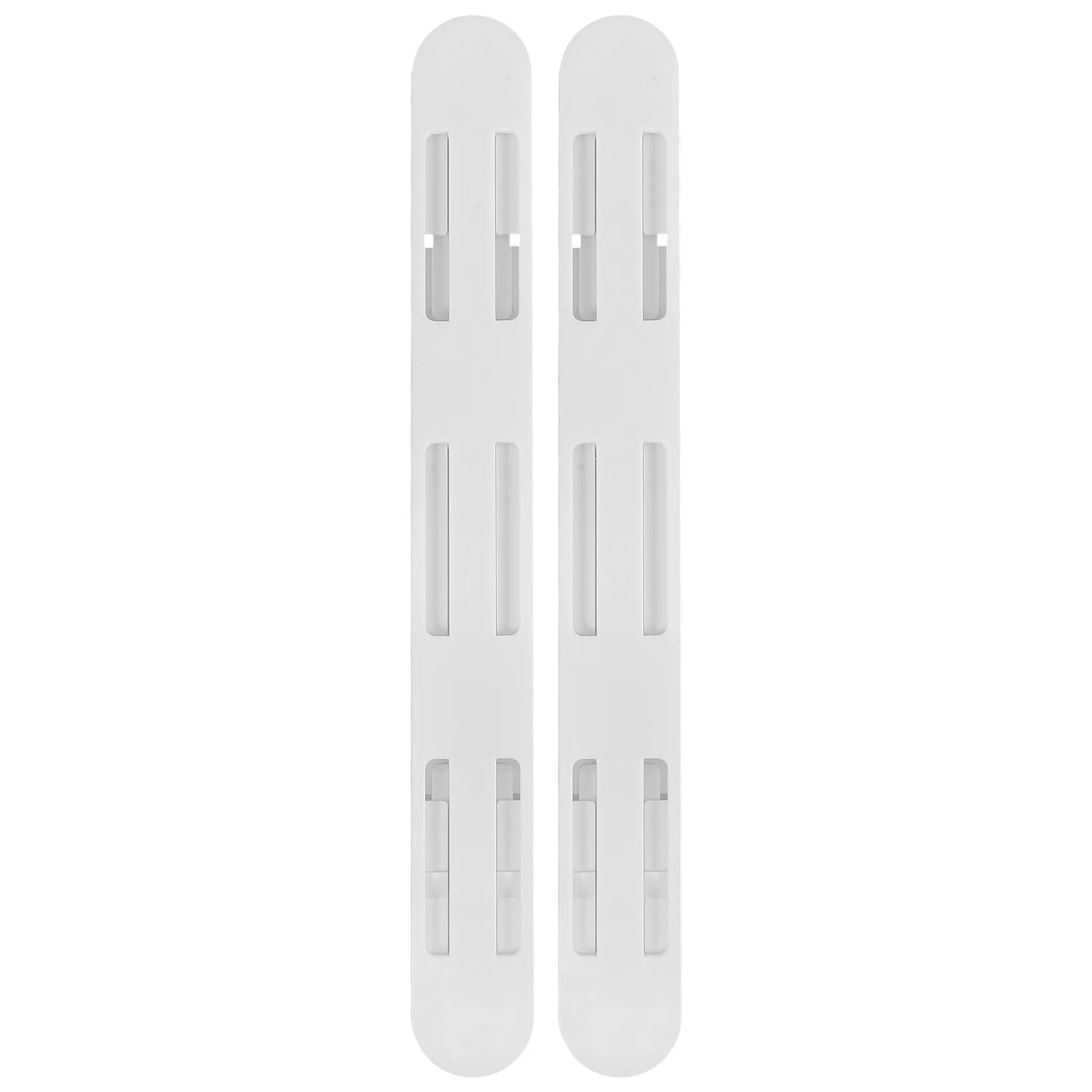 

2pcs Drawer Slides For Storage Bins Heavy Duty Pull Out Rails Closet Organizer Replacement Parts Smooth Gliding Tracks