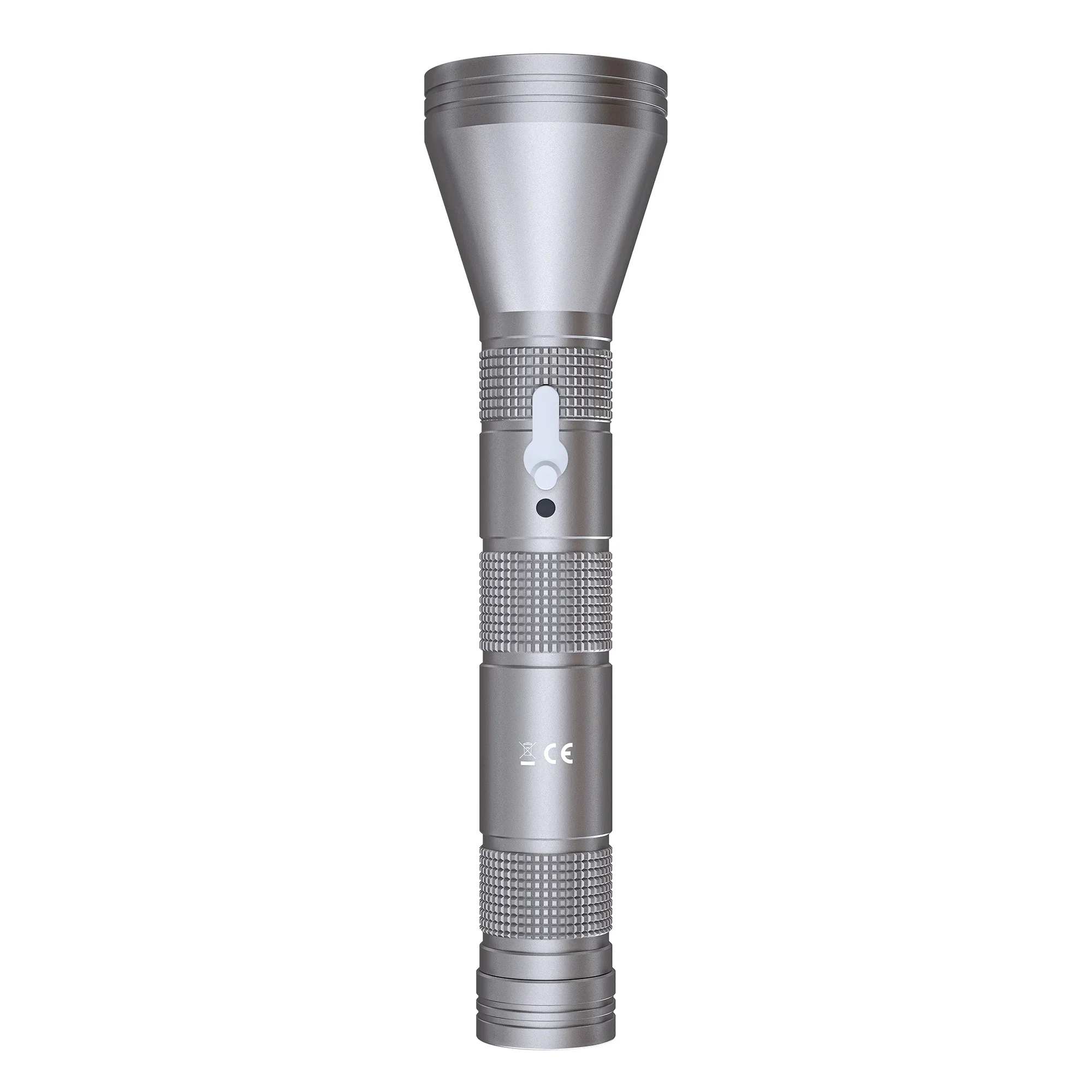 PEETPEN L70 LED Flashlight Rechargeable 1500 Lumens 4 Modes Torch 2-Cell C Full Size Heavy-Duty Light for Walking Hiking