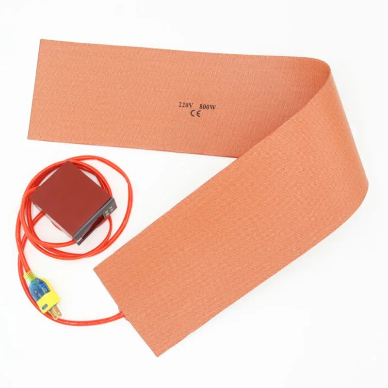 150*900mm 800W 220V Silicone Heater Guitar Side Press Blanket Home Heating Cooling Versatile Furnaces Practical