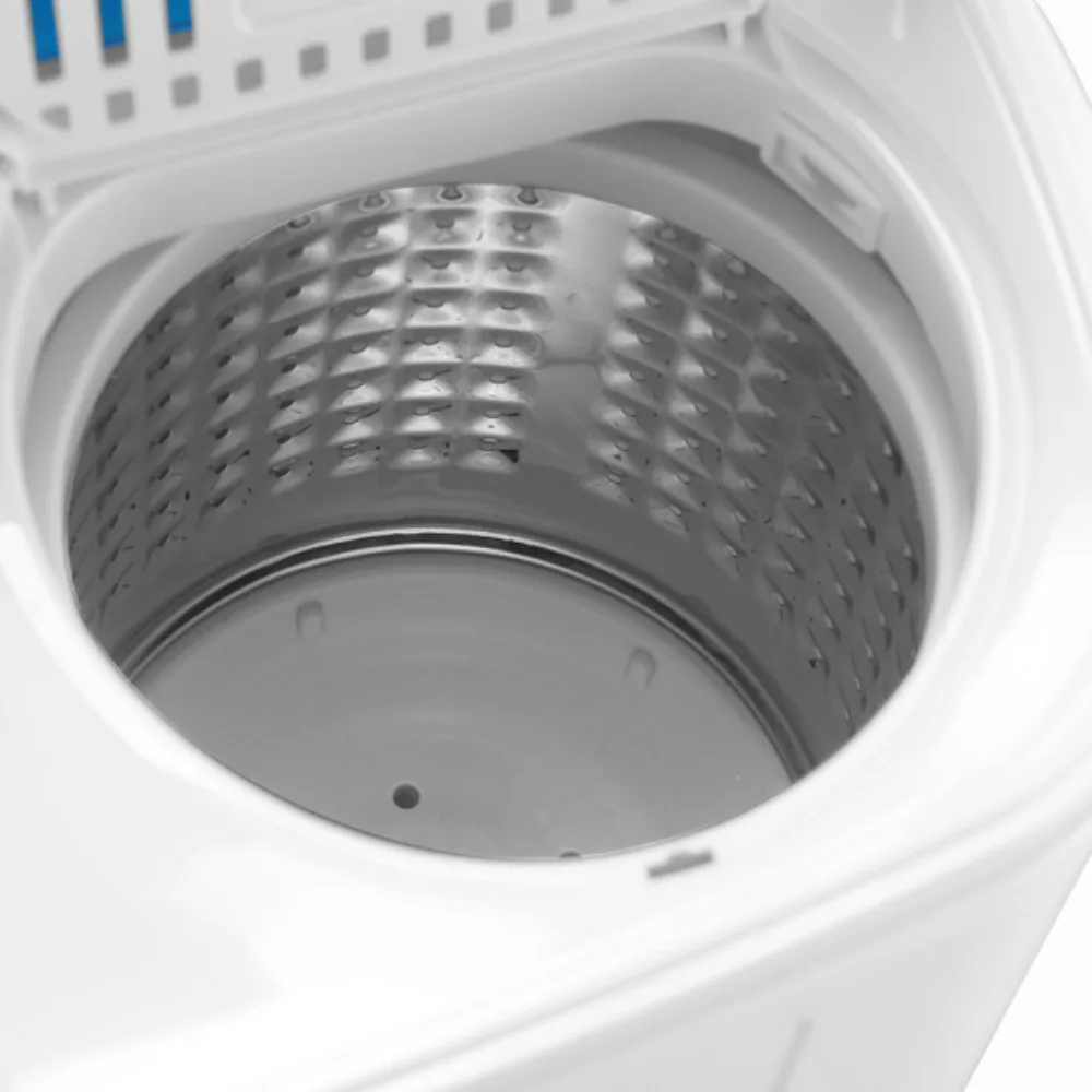 Máquina de lavar Twin Tub com bomba de drenagem embutida, máquina de lavar semiautomática, padrão dos EUA, XPB46-RS4, 13Lbs