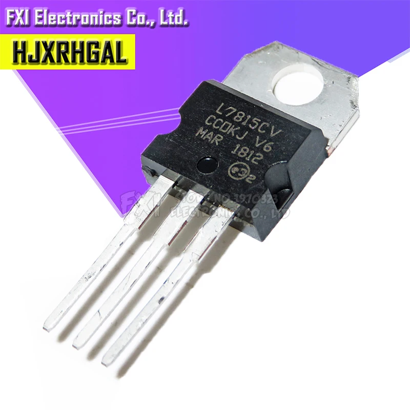 10PCS L7815CV TO220 L7815 TO-220 7815 LM7815 MC7815 stabilivolt voltage-regulator tube New original