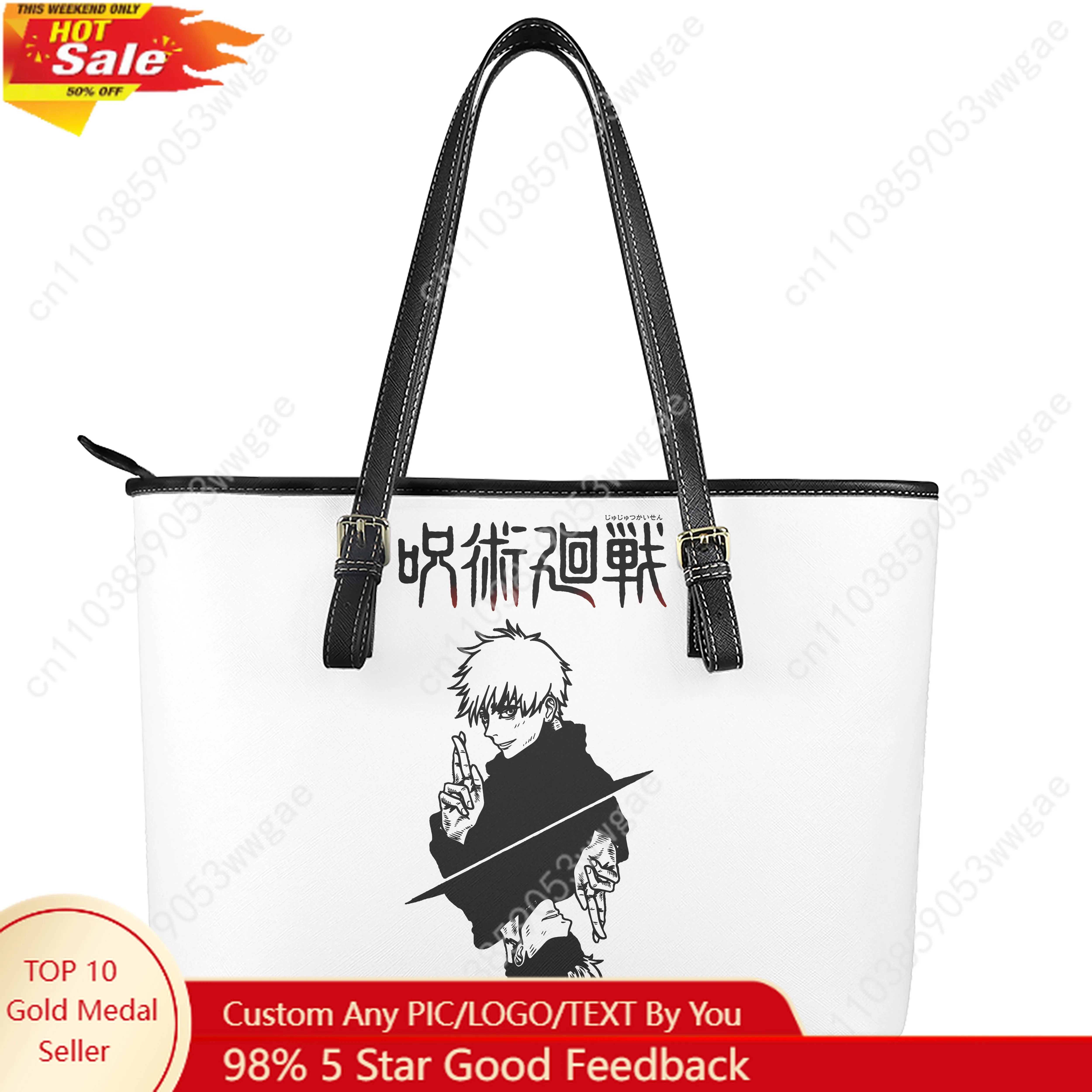 

Gojo Handbag Womens Mens Vintage Personalized Tote Bags Shoulder Bag Business Leather Purse Travel Fashion Customized Bag Gift