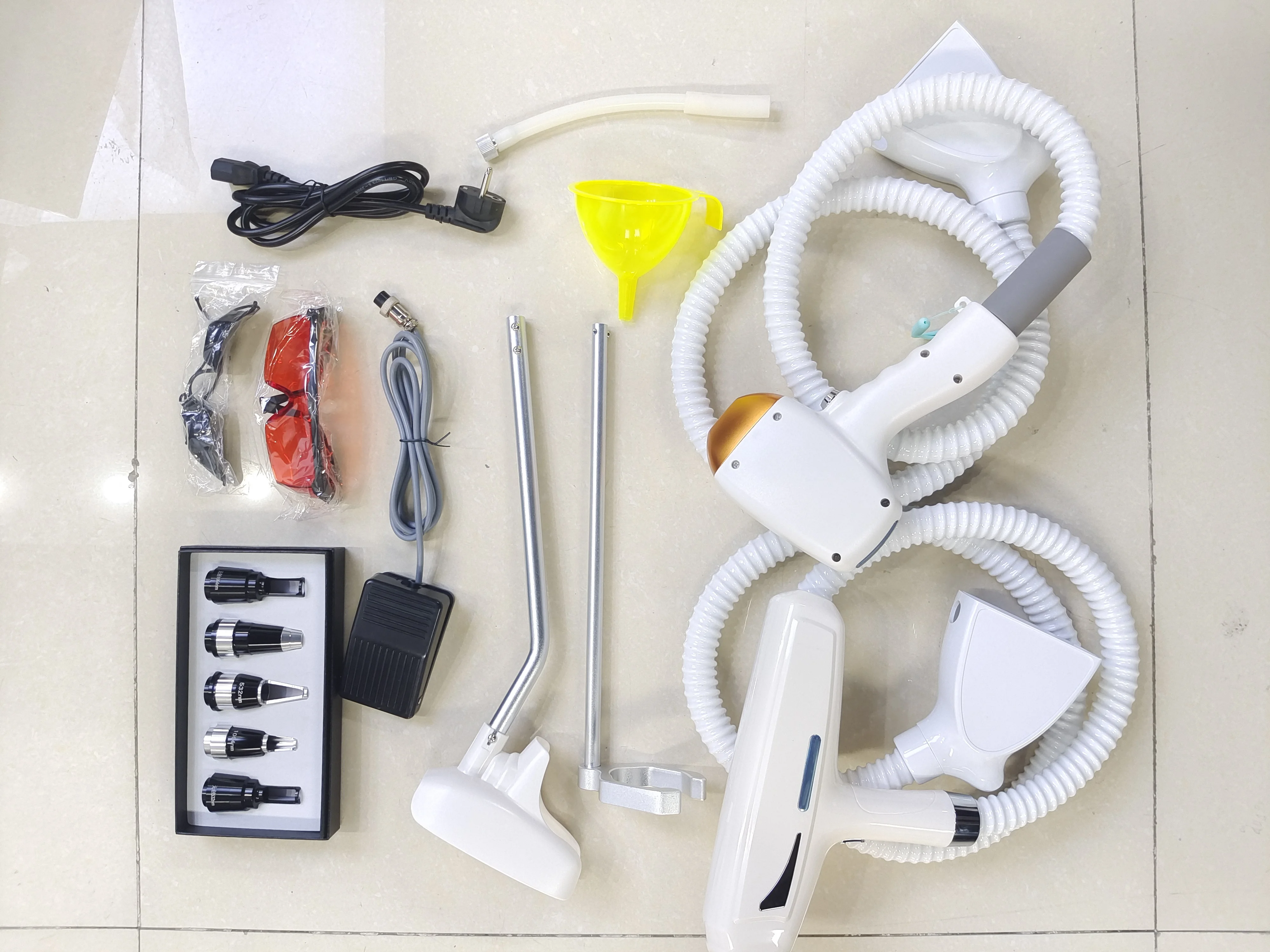 4000W レーザー ダイオード 2-in-1 脱毛とピーク レーザー ウォッシュ眉ライン除去 2025