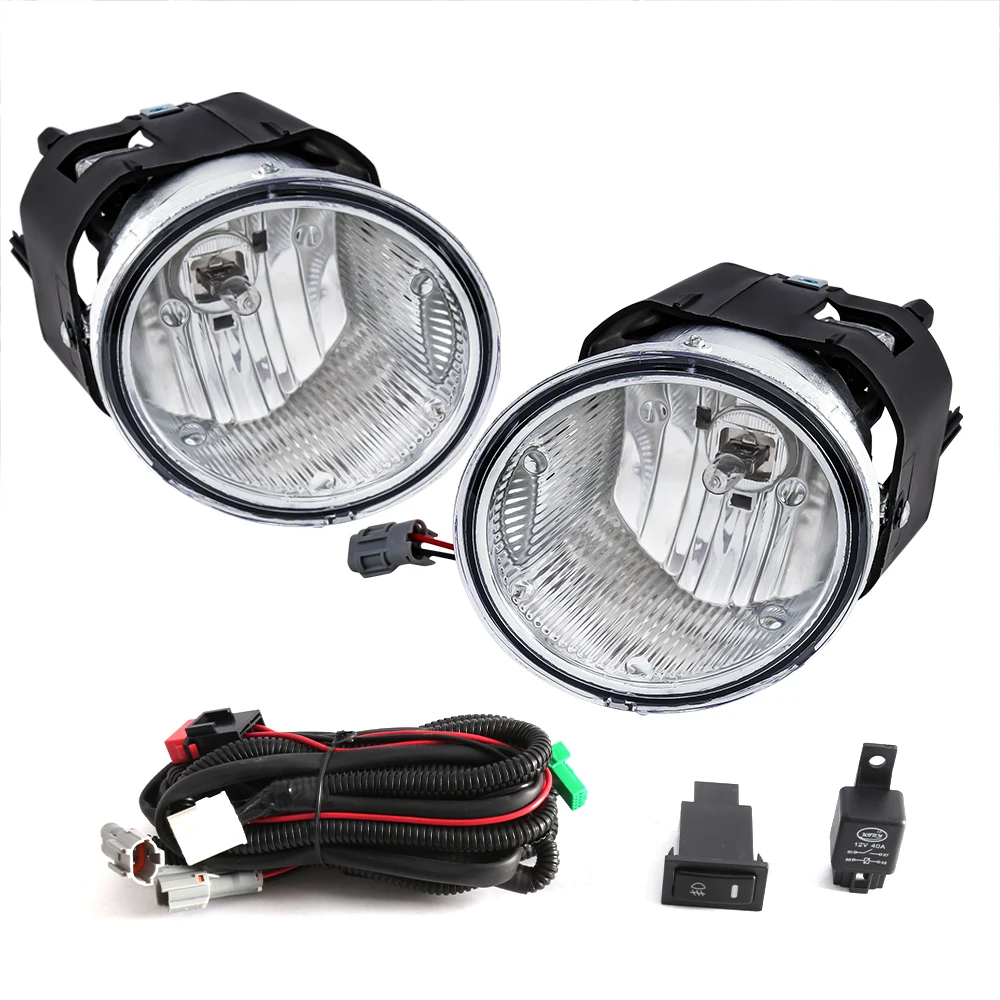 For Nissan Sentra Frontier Xterra Maxima Navara X-trail Xtrail 2000 2001 2002 2003 2004 Fog Lights Halogen Car Headlights  2PCs