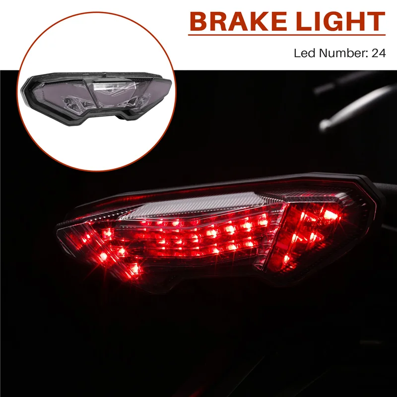 A45F-motocykl zintegrowane światło tylne Led kierunkowskaz wyczyść dla Yamaha Mt-09 Fz-09 Mt-09 Tracer/Tracer 900 Tracer 700 Mt-10/Fz-