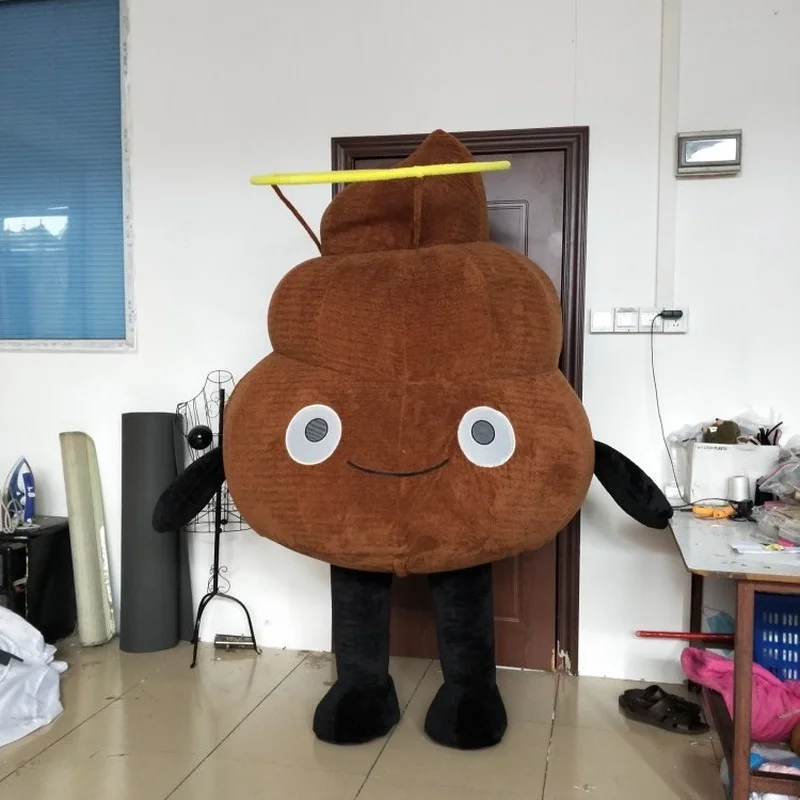 

Inflatable Poop Mascot Costume Clothing Animation Cartoon Doll Clothing Customization halloween costumes