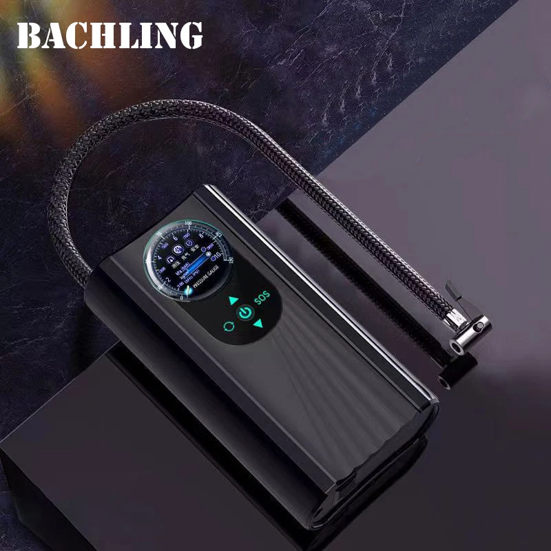 Car Universal multi-function air pump Mini Air Pump High Precision Portable Tyre Inflator Electric Motorcycle Pump for Car Bike