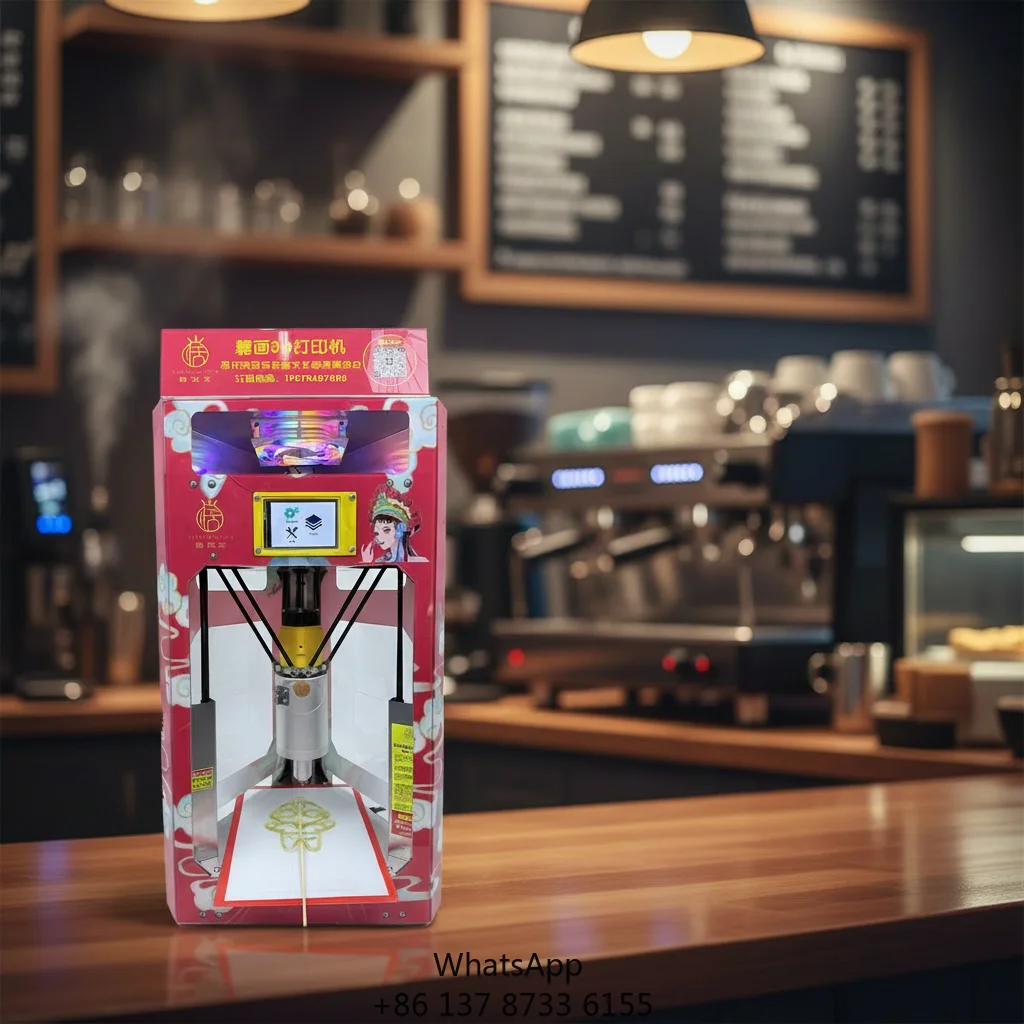 Premium Grade High Capacity Custom Batch Coffee Chain Retail Store Professional Sugar Art 3D Printer