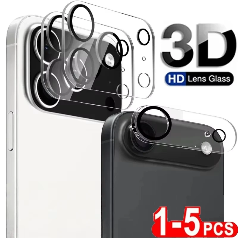 

3D Camera Lens Glass For iPhone 17 16 15 14 Plus 11 13 12 Pro Max Mini Camera Lens Protector for iPhone 17 Pro Max Air Lens Film