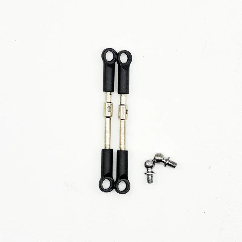 E-Star Hub7Pcs Front Rear Tie Rod Linkage Servo Link Rod Set for Wltoys 144001 144002 144010 124016 124017 124018 19 RC Car Spar