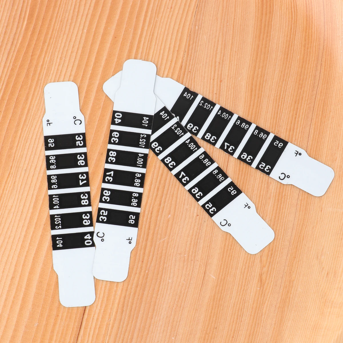 

10 Pcs LCD Temperature Sticker Body Meter for Forehead Digital Display Thermometer