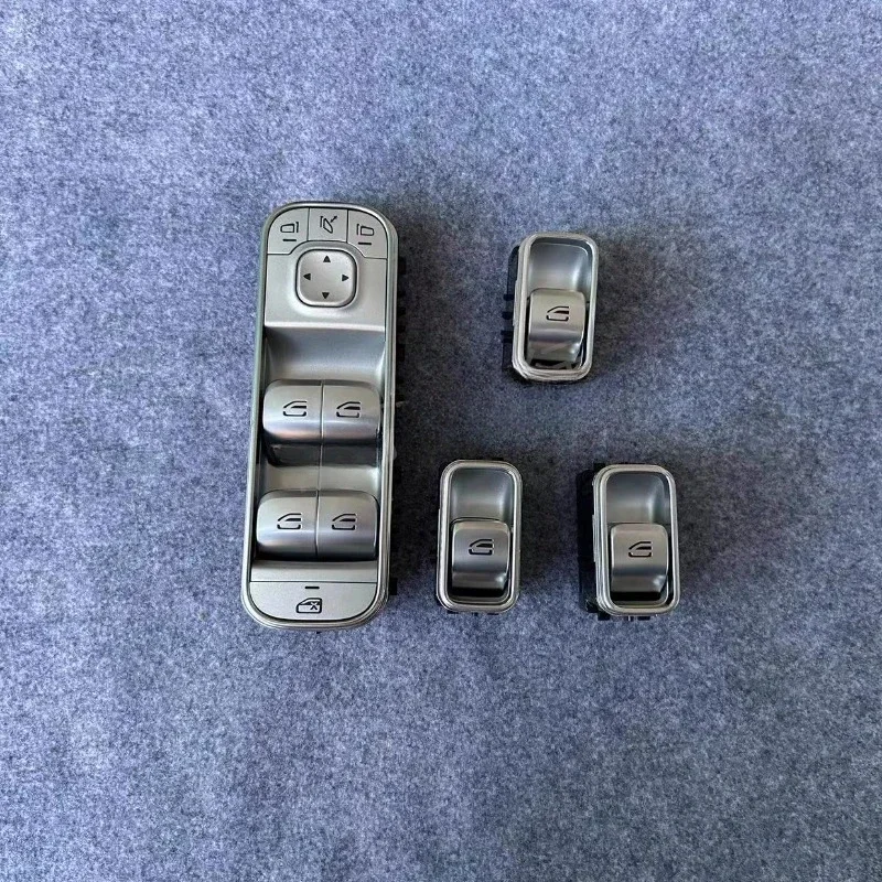 Mercedes-Benz big G-class modified g63 silver elevator switch g350g500 electroplating switch car door and window switch button