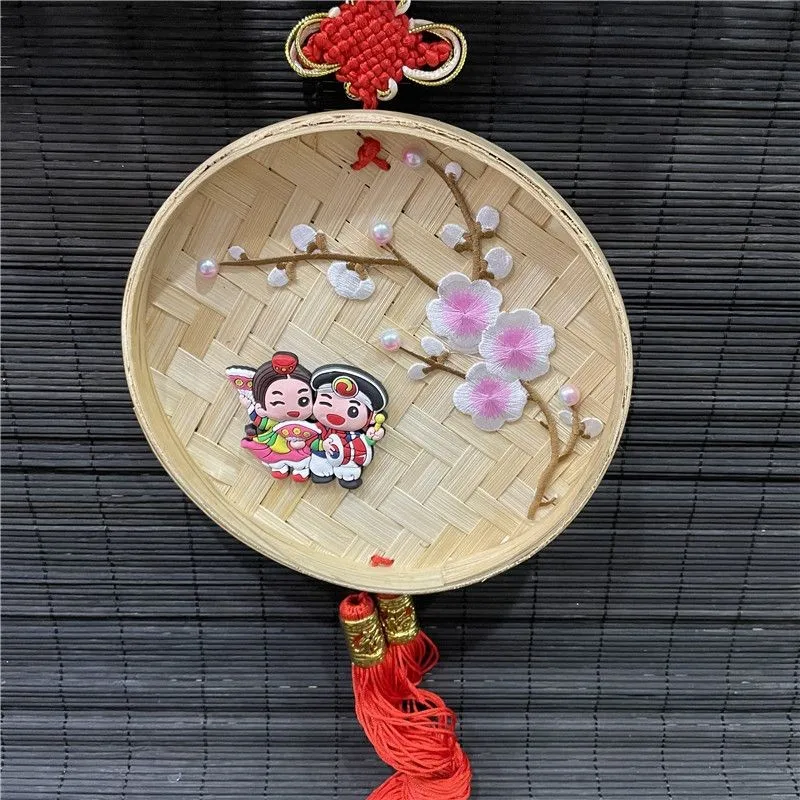 Korean Style Wall Pendant Wall Hanging Decoration Ornament Entrance Halls Home Living Room Furnishings Korean Ethnic Craft ZF204