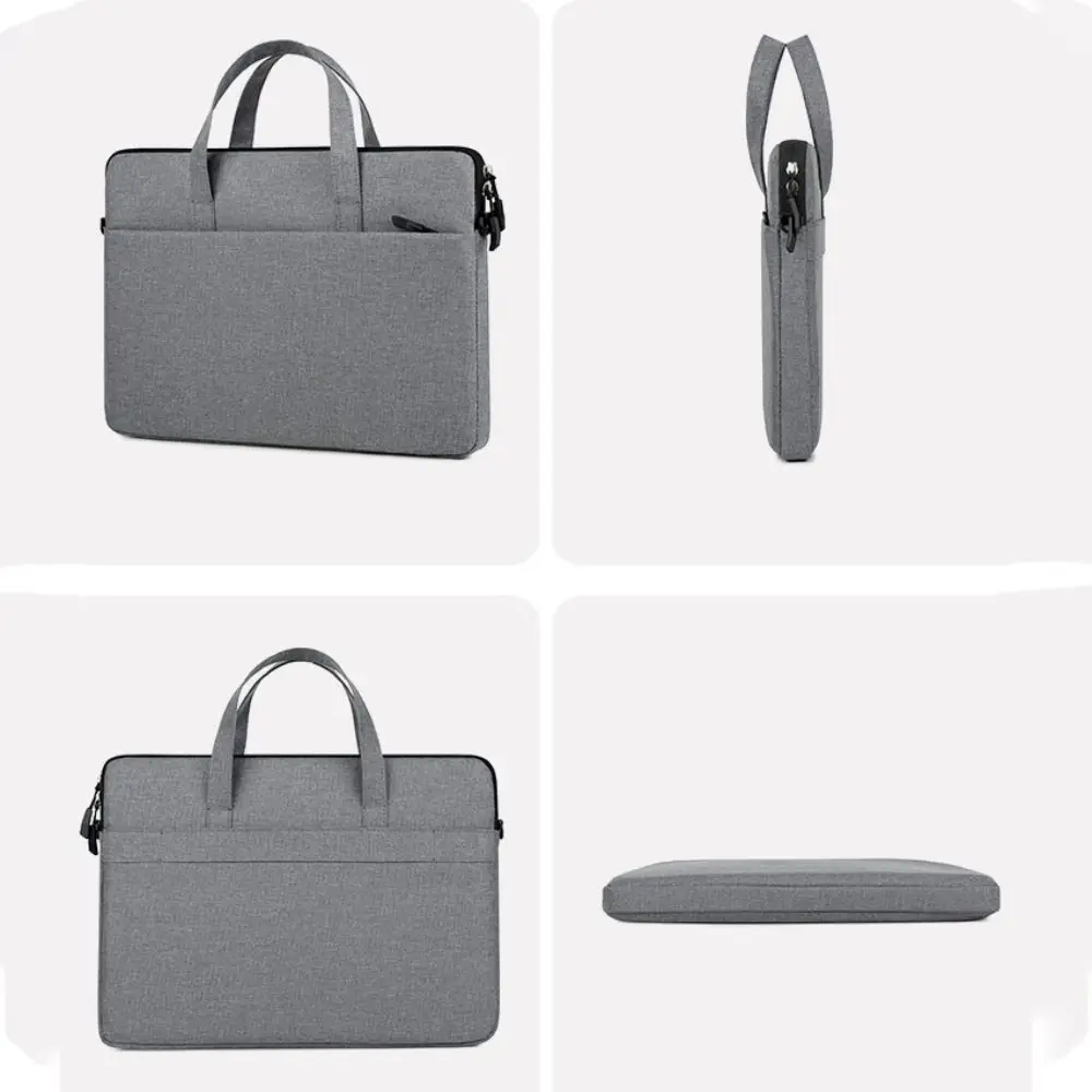 14inch Business Briefcases File Folder Bag Single Shoulder Laptop Handbag Waterproof Document Laptop Notebook Case Business