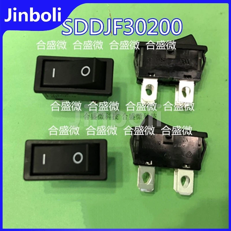 1PCS New Original SDDJF30200 Ship Type Power Supply Rocker Switch 4Pin 2 Gear Right Angle Sewing Machine Audio Repair