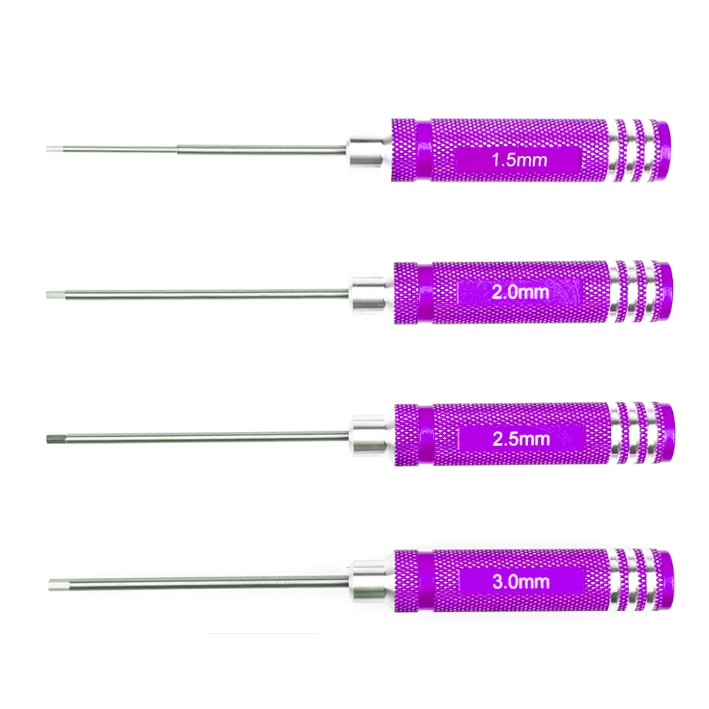 1 szt. Śrubokręt sześciokątny 0.9mm 1.27mm 1.3mm 1.5mm 2.0mm 2.5mm 3.0 4mm śruba sześciokątna zestaw narzędzi klucz imbusowy