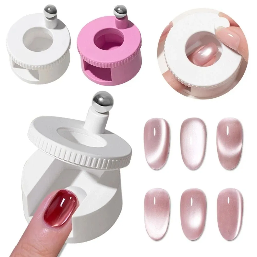 

DIY Rotating Cat Eye Magnet Wide Light Glass Bead Effect Multifunctional Cat Eye Nail Magnet Strong Uniform Magnetic Force