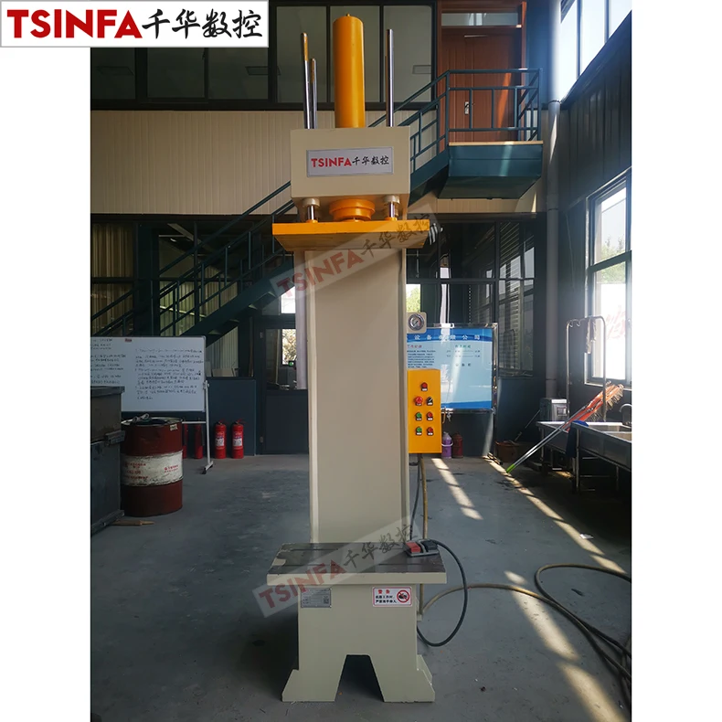 TPS-30C Series 30 Ton 50 Ton Custom Made C Frame Single Column Hydraulic Press Machine Made in China CE Standard
